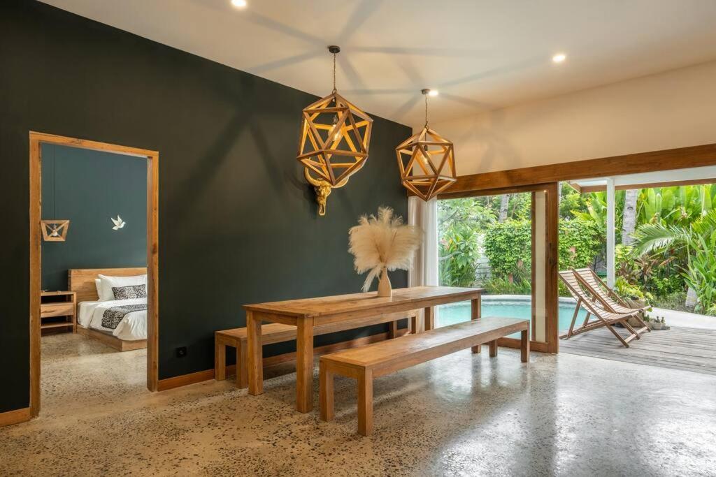 Willa Designer New 3Bdr - Lush Garden+Pool Gili Trawangan Zewnętrze zdjęcie