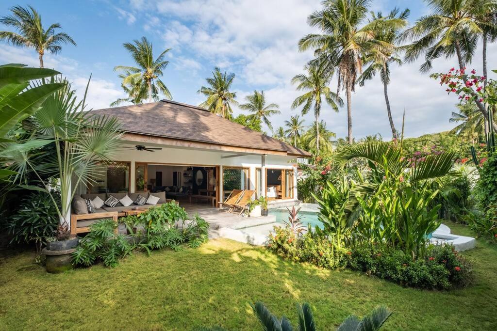 Willa Designer New 3Bdr - Lush Garden+Pool Gili Trawangan Zewnętrze zdjęcie